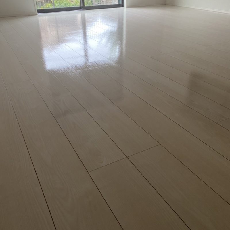 プレミアムコート(ガラスコーティング)施工実績【東京都八王子市】施工後 床材:※シートフロア