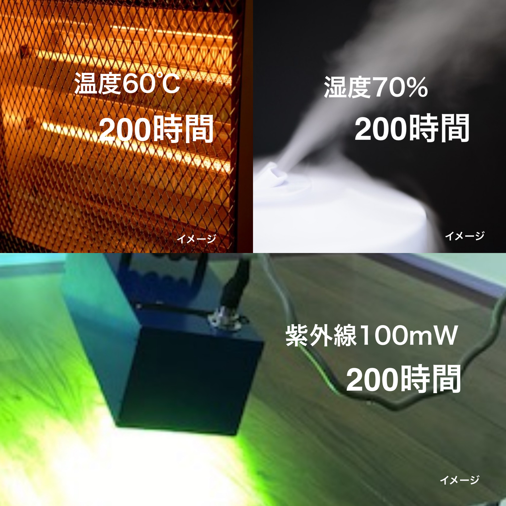 無機質ガラスコーティング アイスーパーUV テスター