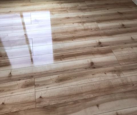 ノダ アートクチュール・ドゥーズハード AC12HS3HY ノットメープルハニー柄 プレミアムコート施工後