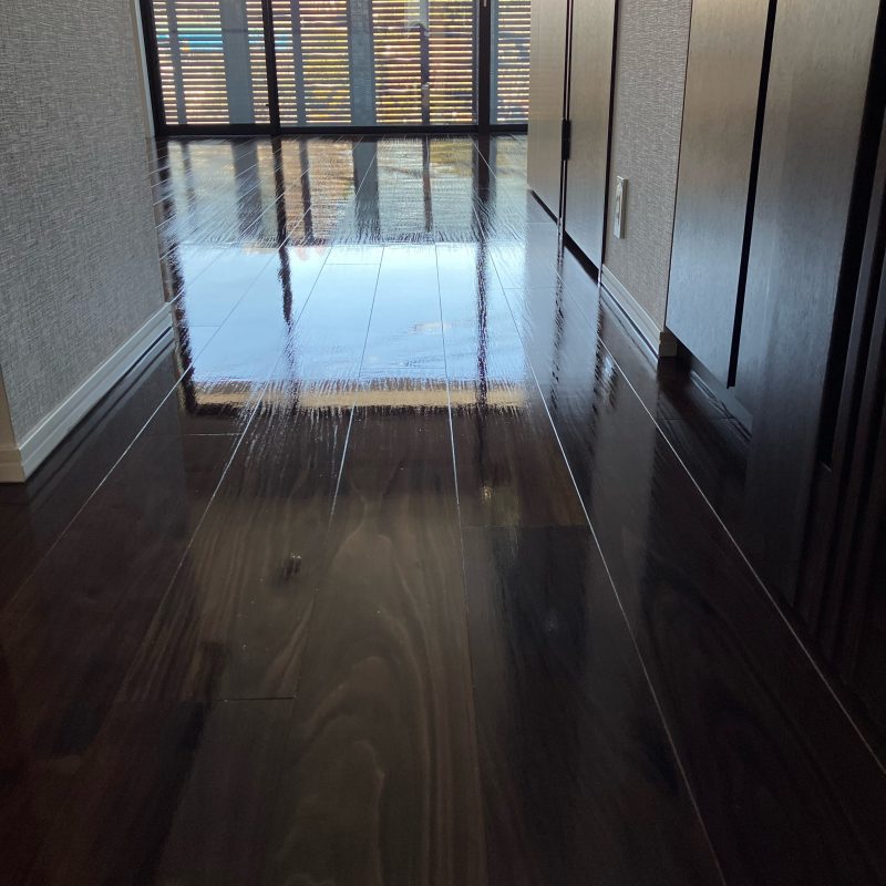 プレミアムコート(ガラスコーティング)※シートフロア 施工後