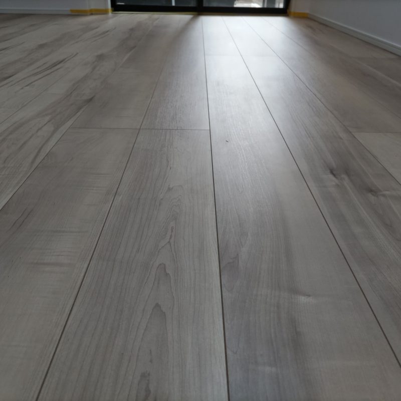 永大産業 アトムジェニック フォースメープル AMG-FRM ※シートフロア プレミアムコート(ガラスコーティング)施工前