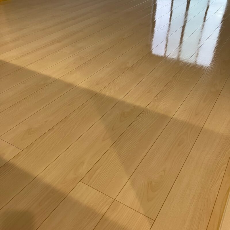 オリエント ※シートフロア シリコンコート 施工後