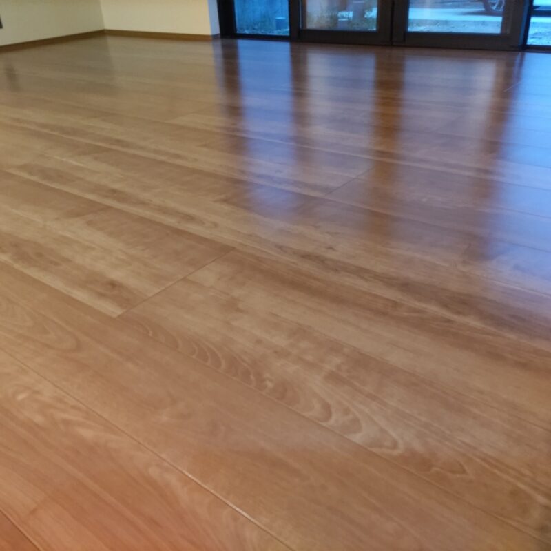 大建工業 ルームアートJK YX-172MG ※シートフロア プレミアムコート(ガラスコーティング)施工後