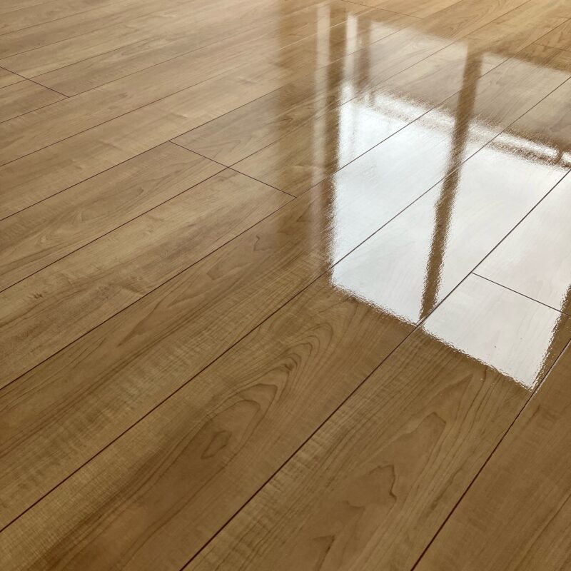 オリエント メープル ※シートフロア プレミアムコート(ガラスコーティング)施工後