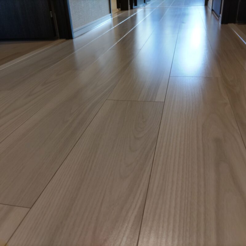 大建工業 オトユカアートX YB12145-1246 オーク柄 シート品番:EBFW-12146 ※シートフロア プレミアムコート(ガラスコーティング)施工後