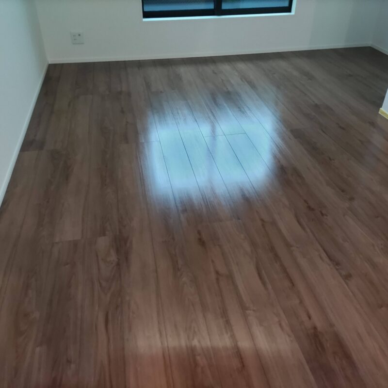 永大産業 タフトップA ブラウンチェスナット ※シートフロア 施工後