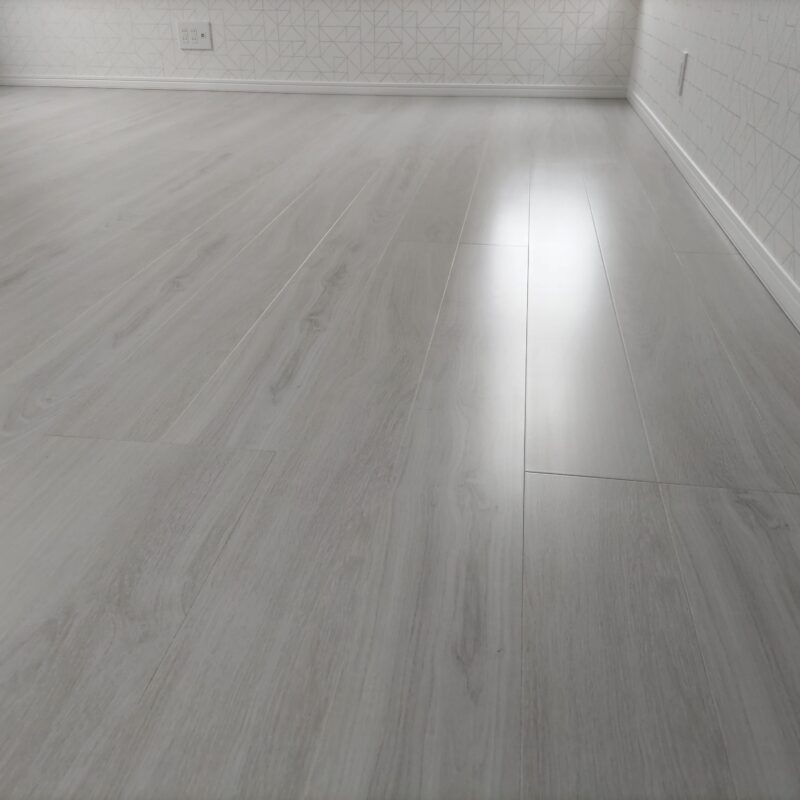 パナソニック ベリティスフロアーS ハードコート ホワイトオーク柄 ※シートフロア プレミアムコート(ガラスコーティング)施工後