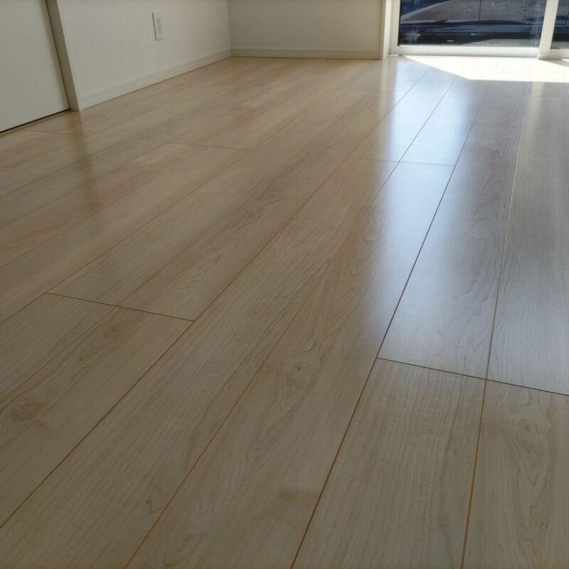 ※シートフロア プレミアムコート(ガラスコーティング)施工後