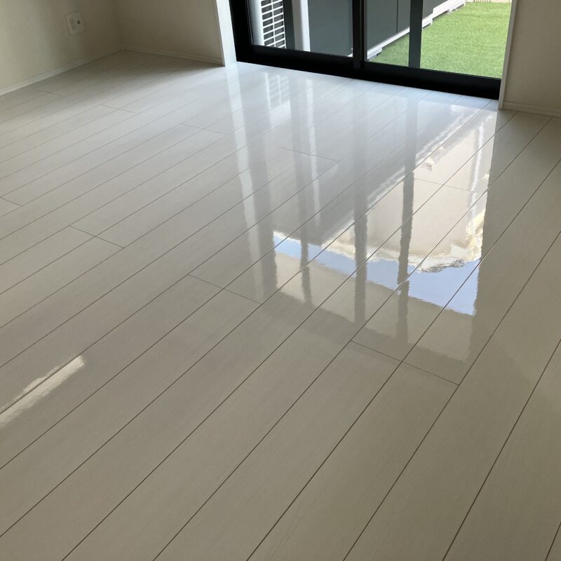 アーネストワン オリエント ※シートフロア シリコンコート 施工後