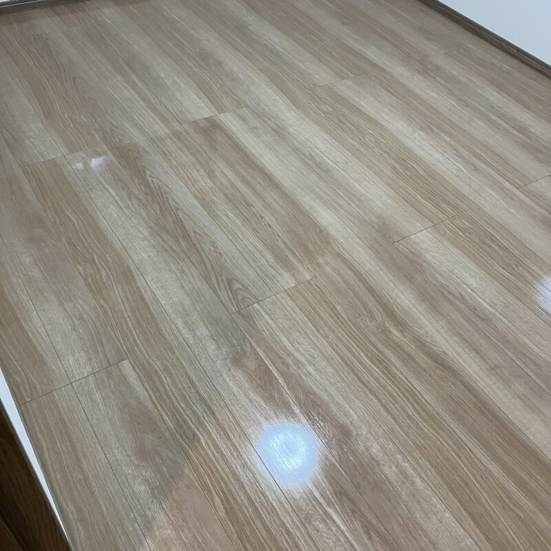 オリエント エポルカフロア ※シートフロア プレミアムコート(ガラスコーティング)施工後