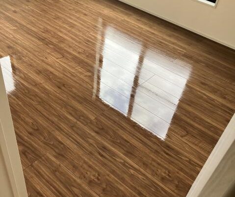 オリエント イービットフロア 茶系 ※シートフロア UVコーティング施工後