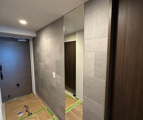プレミアムコート（ガラスコーティング）施工実績【床材：大建