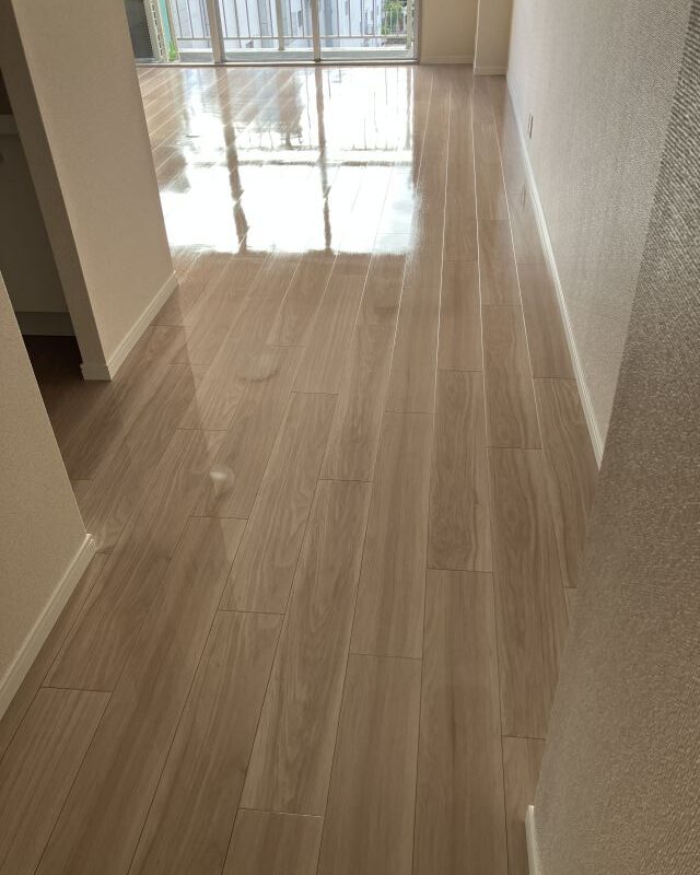 パナソニック ウスイータ ※シートフロア プレミアムコート(ガラスコーティング)施工後