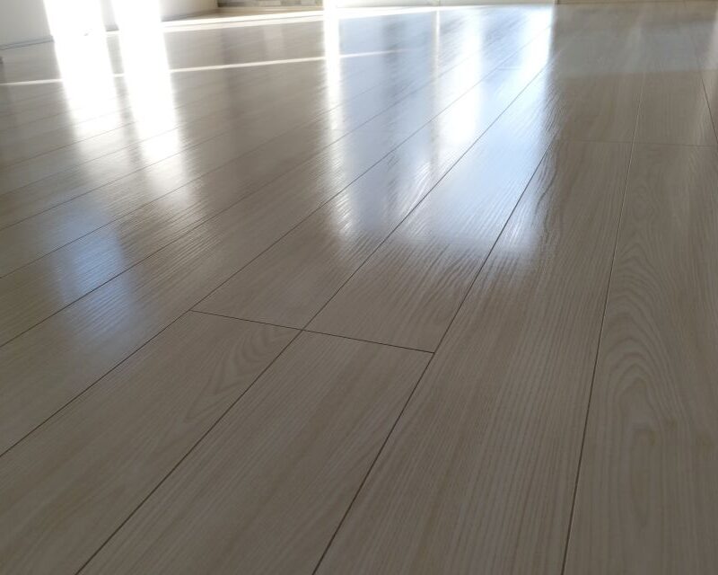 オリエント イービットフロア V1-LM ※シートフロア プレミアムコート(ガラスコーティング)施工後