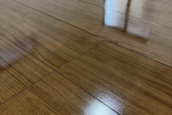 ノダ カナエルシリーズ ※シートフロア プレミアムコート(ガラスコーティング)施工後