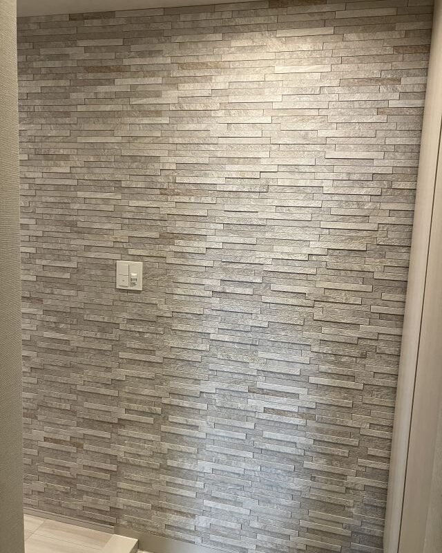 ディニタ(DNT1)ホワイト エコカラット 玄関 施工後