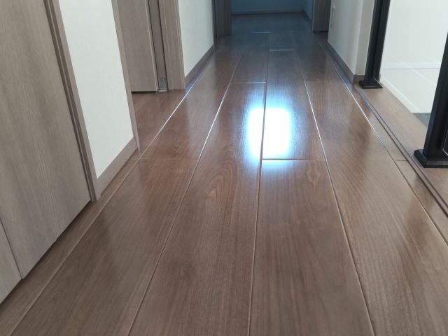 岐阜県高山市 一条工務店 フローリング プレミアムnano30施工後